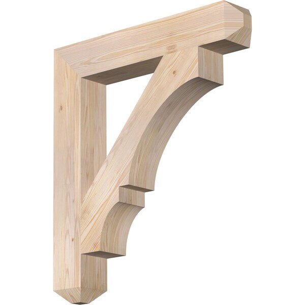 Ekena Millwork Balboa Craftsman Smooth Bracket, Douglas Fir, 5 1/2"W x 34"D x 38"H BKT06X34X38BOA04SDF - main